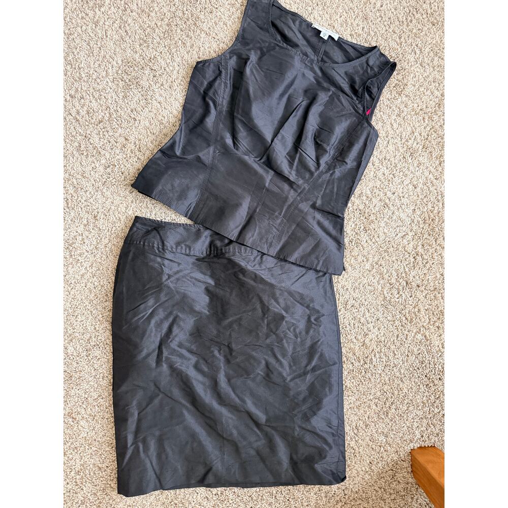 Renfrew Collection 100% Silk Skirt Set 4 EUC
